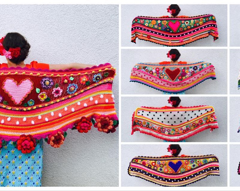 Workshop crochet wrap/stola/bag (Fully Booked)