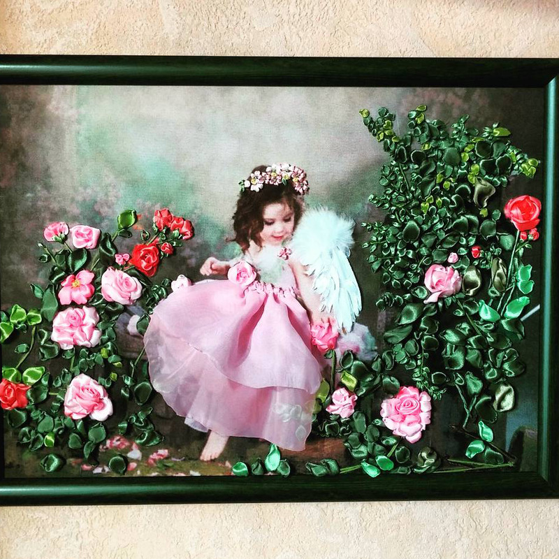 A picture "Satin roses"