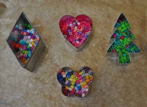 STAINED GLASS out of melted beads!