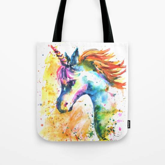 Unicorn tote bag