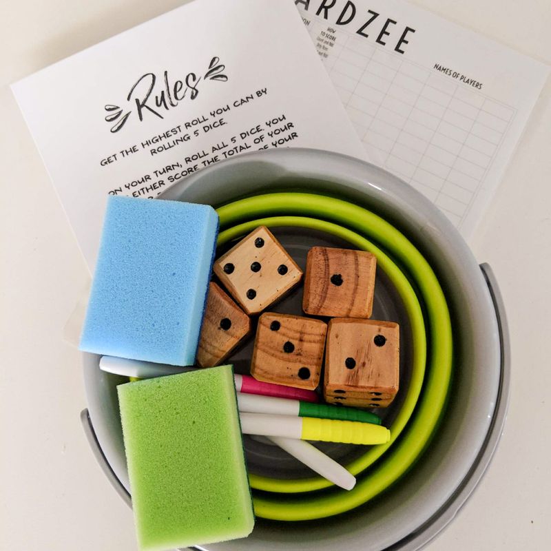 Giant Yahtzee - Giant Yard Games, Yard Yahtzee