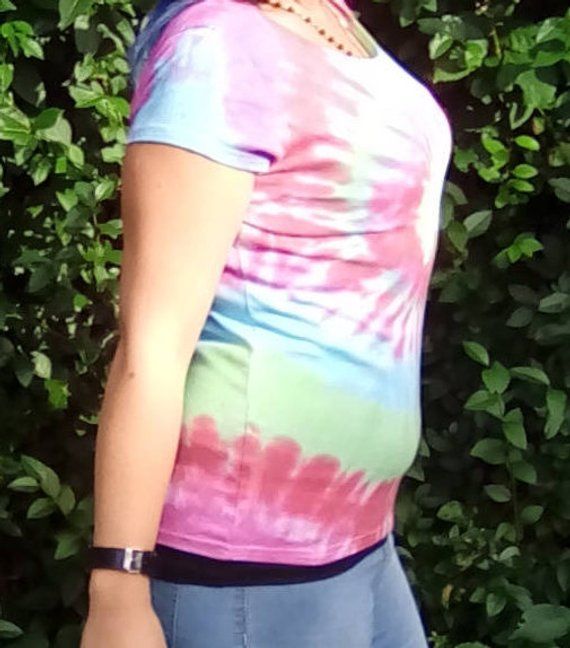 Rainbow Unicorn Tie Dye T-shirt