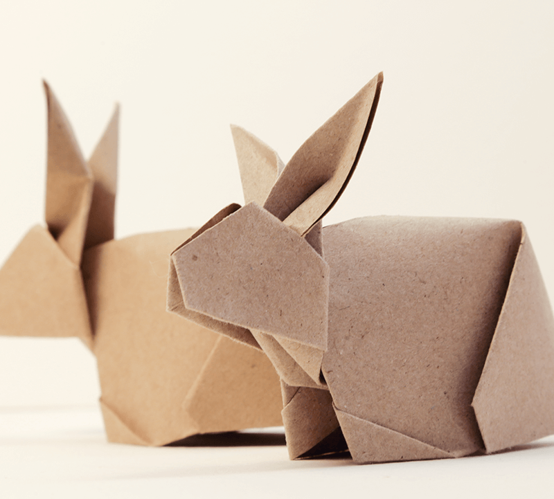 DIY Origami Bunny