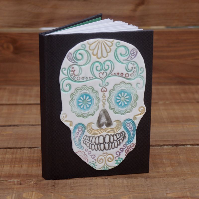 Pastel Sugar Skull Notebook