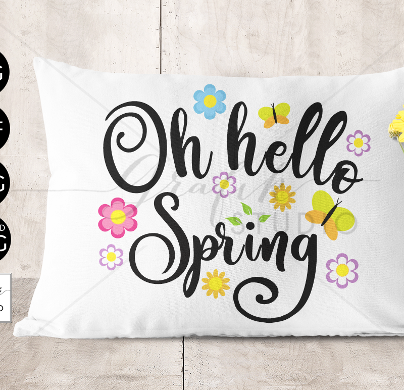 Oh Hello Spring SVG