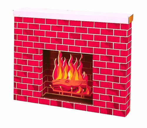 DIY decorative fireplace