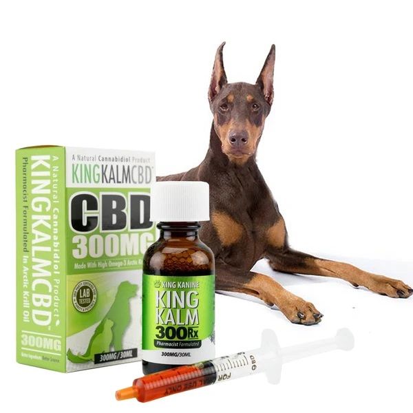 300mg Dog CBD Oil for Doberman Pinschers| Promote Overall Health