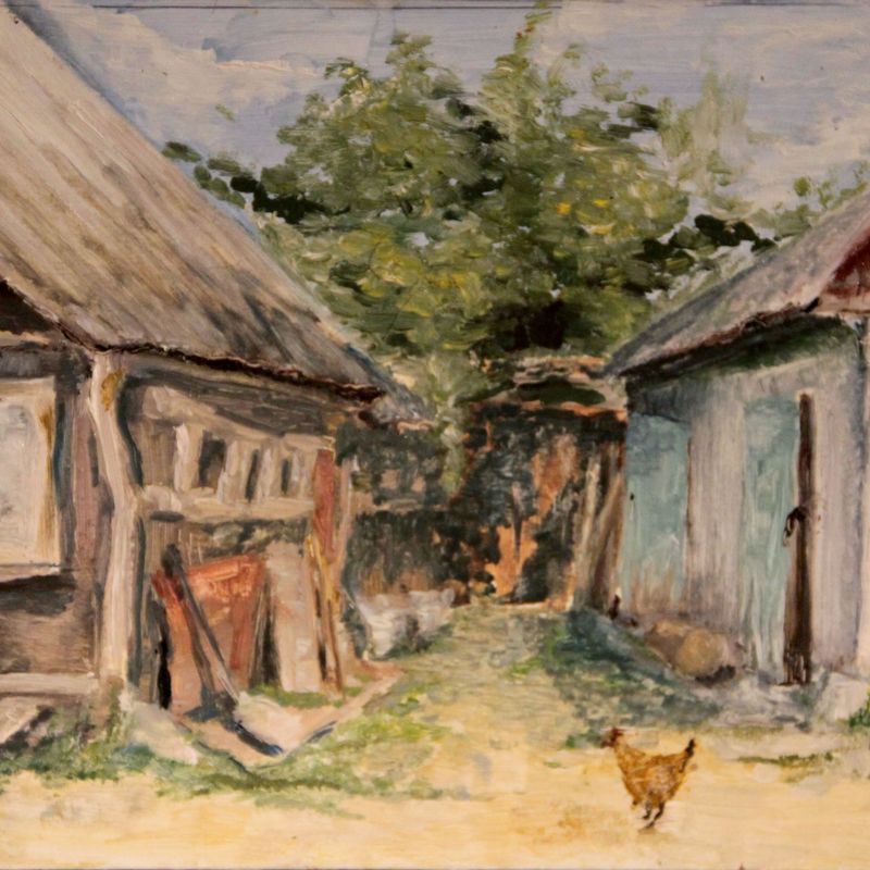 A painting "At the countryside"