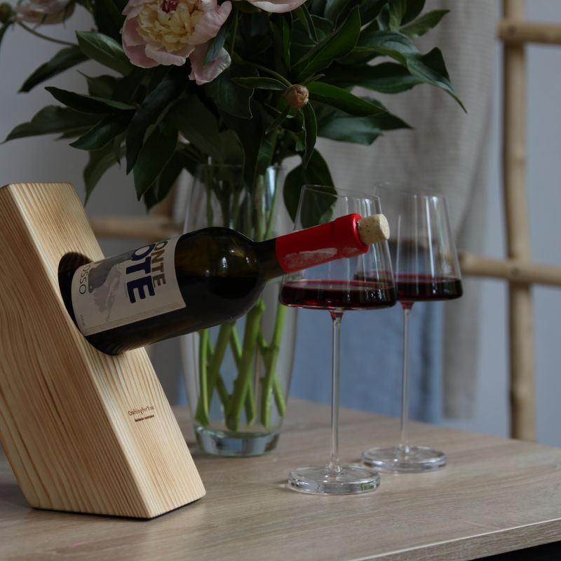 Wooden Wine Bottle Holder