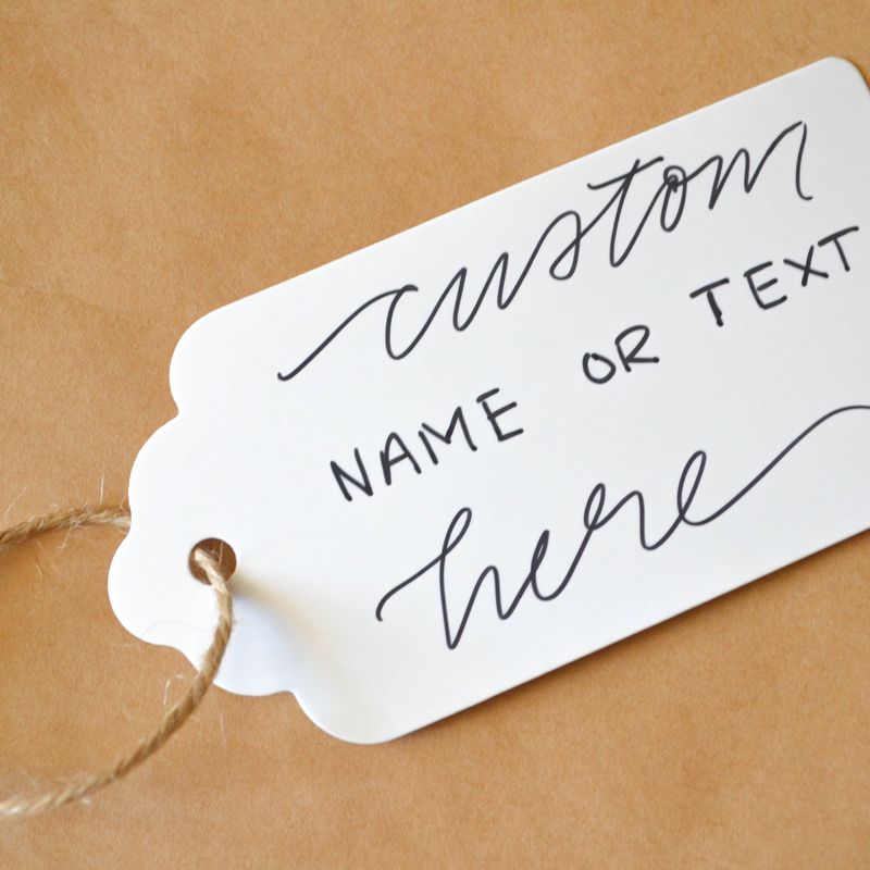 Custom Gift Tags