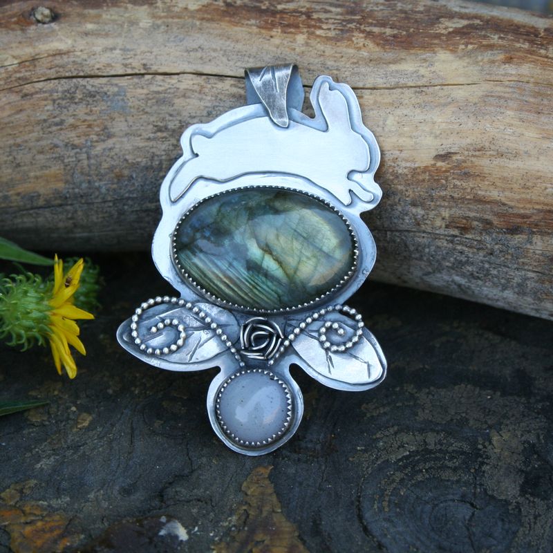 The "Down the Rabbit Hole" Pendant