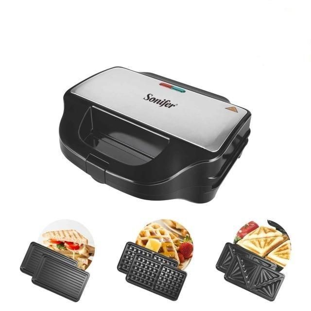 3 In 1 Electric Waffles Maker Machine | Faith eCommerce