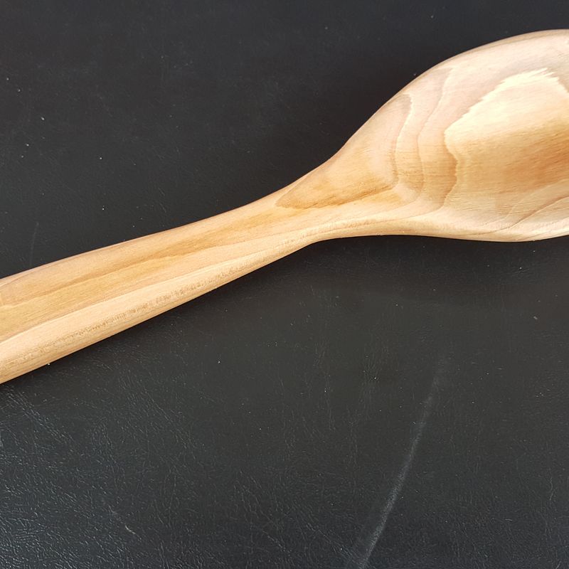 Carved pear wood spoon, Serving Spoon, Decorative Spoon, Cooking Spoon, Handmade, Made in Slovenia