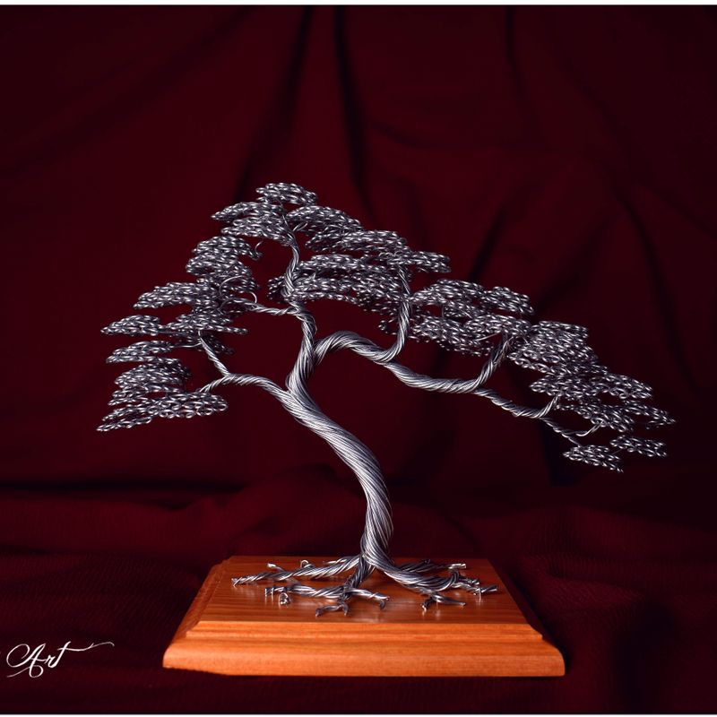Wire bonsai tree, bonsai tree, tree, handmade, Home decor, gift , deco, decoration