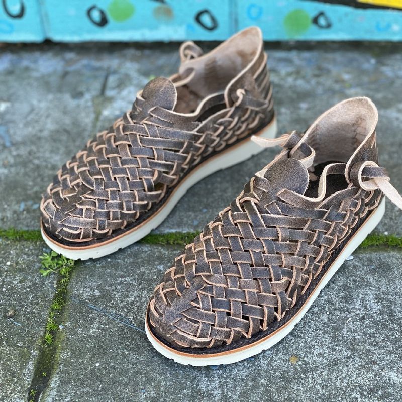 Men’s Leather Huarache Boots | Clearance Sale