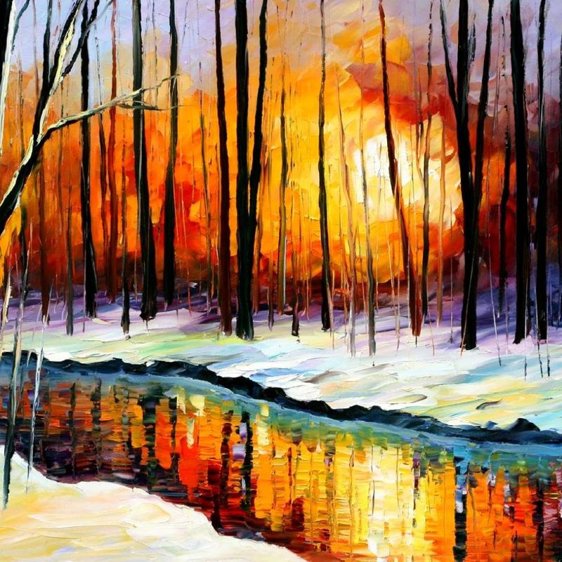 A painting "Winter"