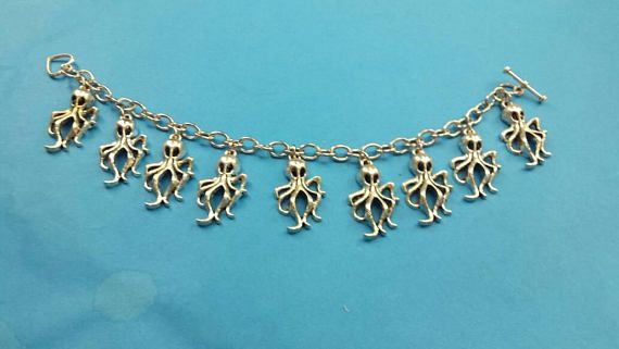 Davy Jones' Locker charm bracelet