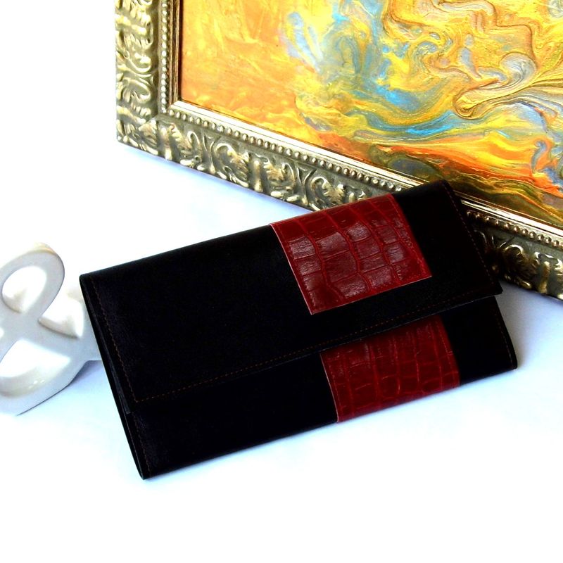 Vegan Leather Travel Wallet