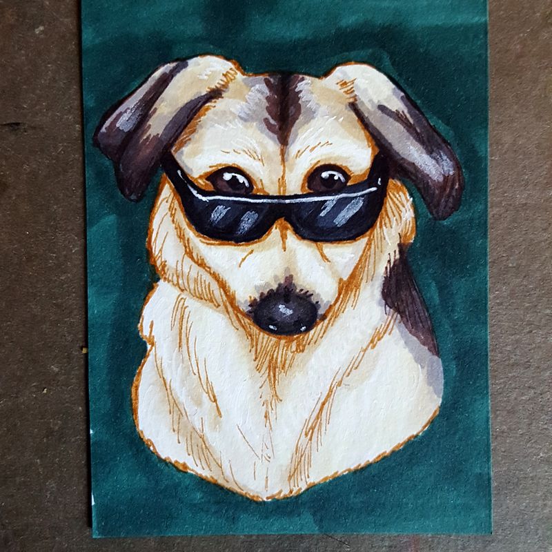 2.5"x3.5" Hand-painted Pet Portraits | Gift for Pet Owner, Animal Lover, Cat Lover, Dog Lover, Horse Lover | Pet Memorial, Pet Remembrance, Pet Loss