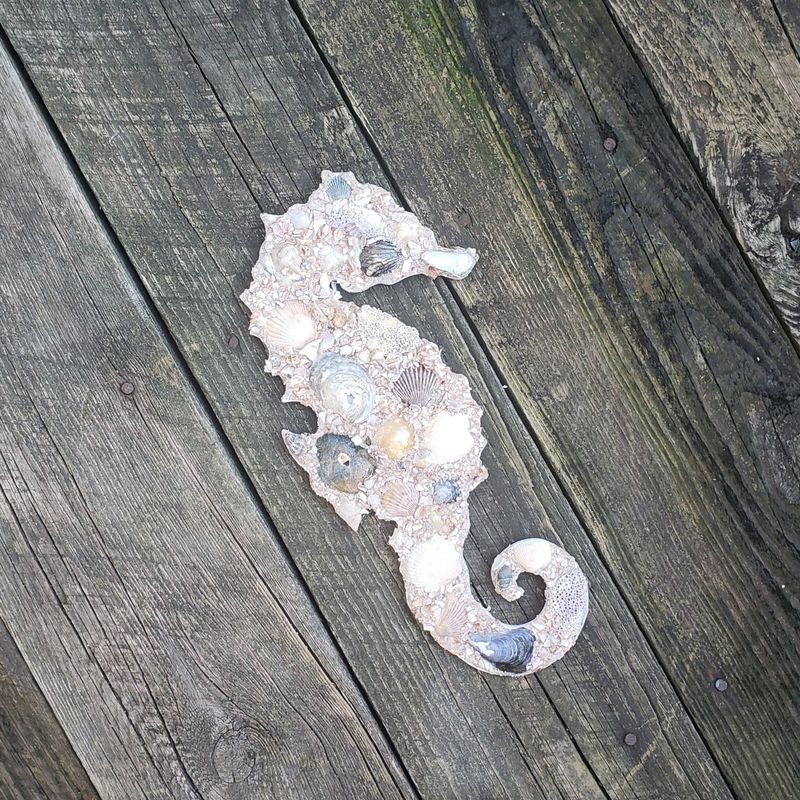Shell Covered Seahorse
