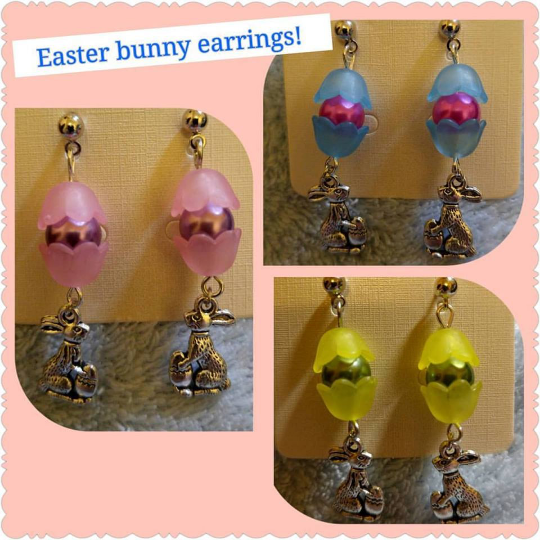 Easter Bunny Earrings