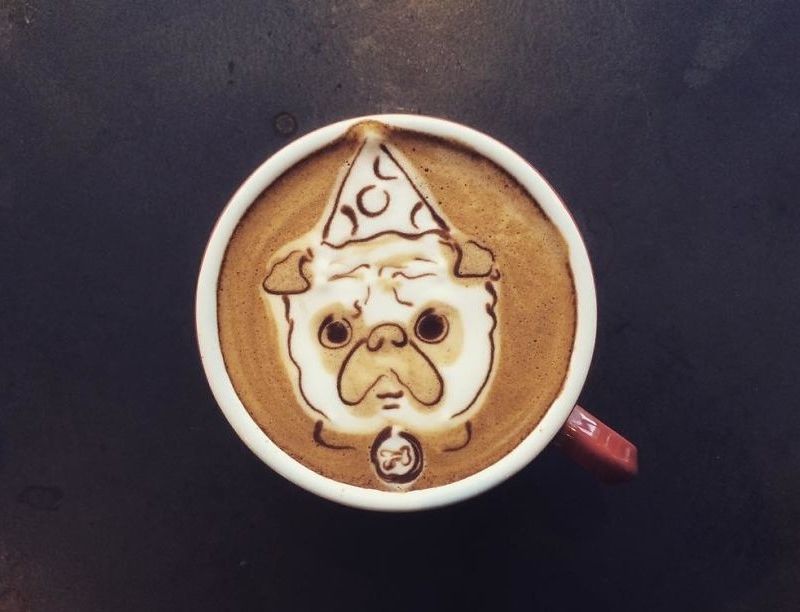 COFFEE ART MASTER CLASS - HOW TO DRAW ON COFFEE!