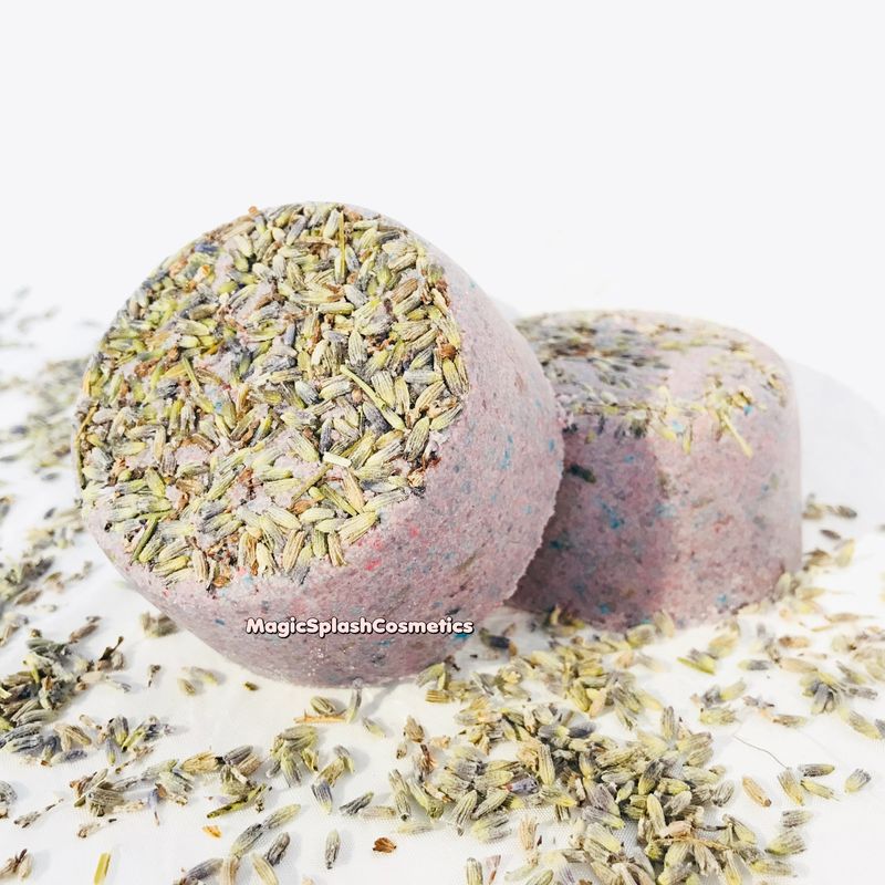 Lavender Bath Bombs, Set of 3
