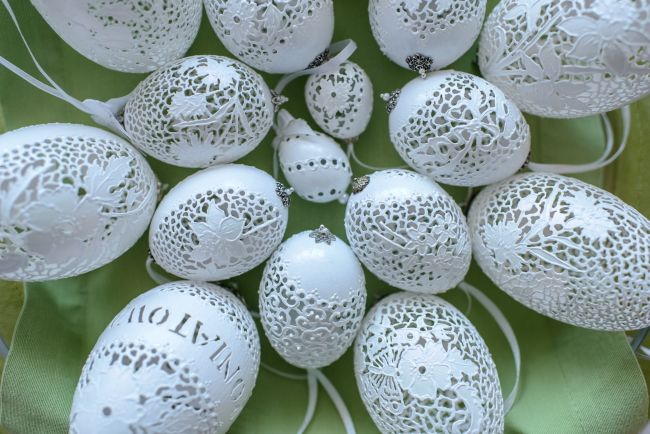 DIY Paper Openwork Easter decorations