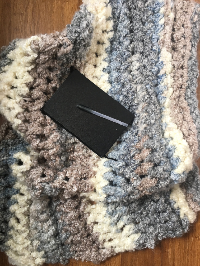 chunky crochet blanket, hand crochet blanket