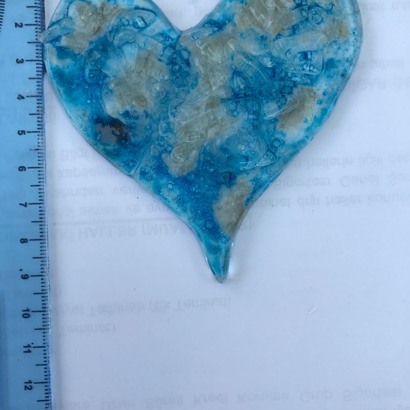 colored hearts magnet necklace for lovers day