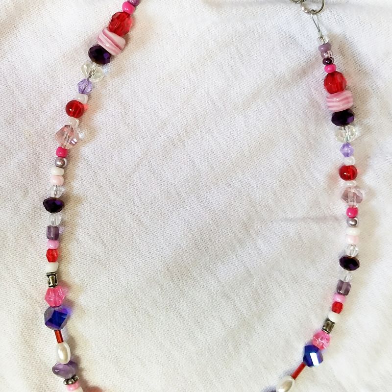 Sweet, Flower Necklace N02