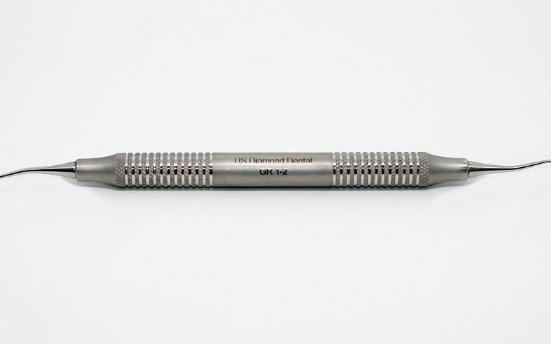GR 1-2: Curette Gracey Double End ½ Dental Instrument | US Diamond Dental