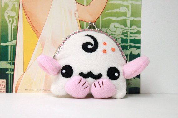 The Coin Purse - Biddles the Fleece Plush Monster