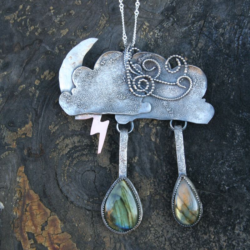 The "Come Rain or Shine" pendant