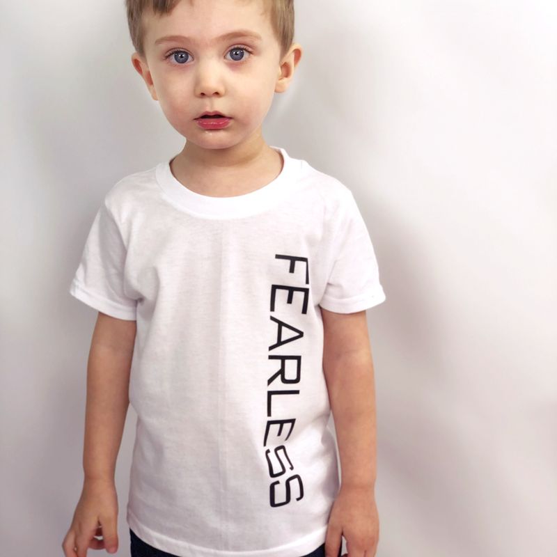 Fearless T-Shirt • Unisex Kids Clothing • Fearless T-Shirt for Boys and Girls • Multiple colors available!