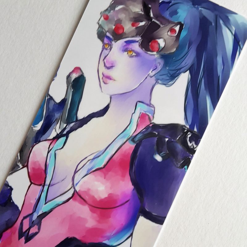 Widowmaker Overwatch Doublesided Bookmark