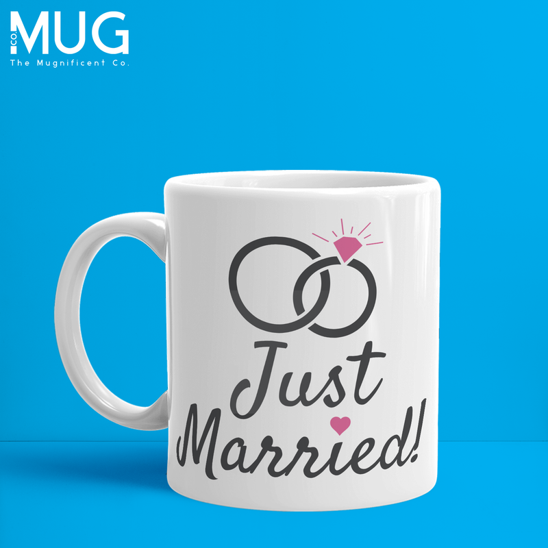 Just Married Mugs (11 oz or 15 oz)