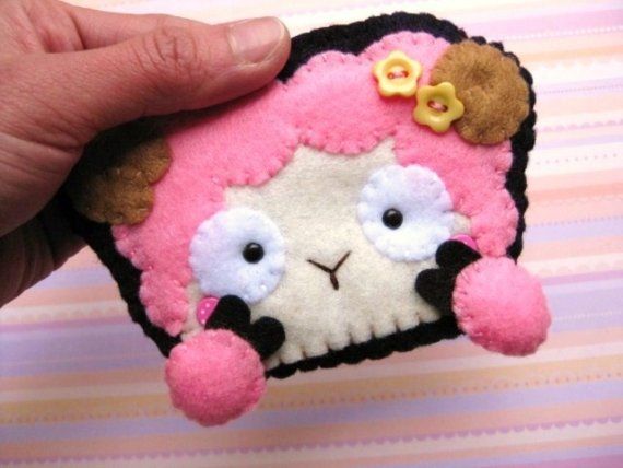 Felt Card Case - Remmy the Ram