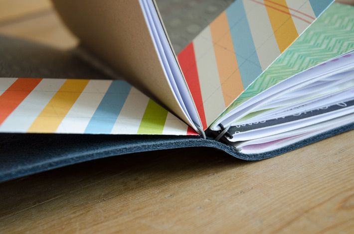 DIY traveler's notebook