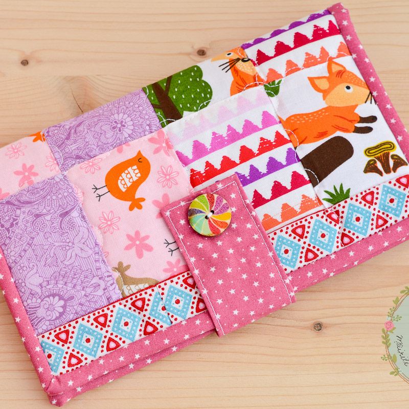 Money wallet, coins wallet, fabric wallet, women wallet, ooak gift for her, travel gift, personalized wallet, pink wallet, Mother's Day gift