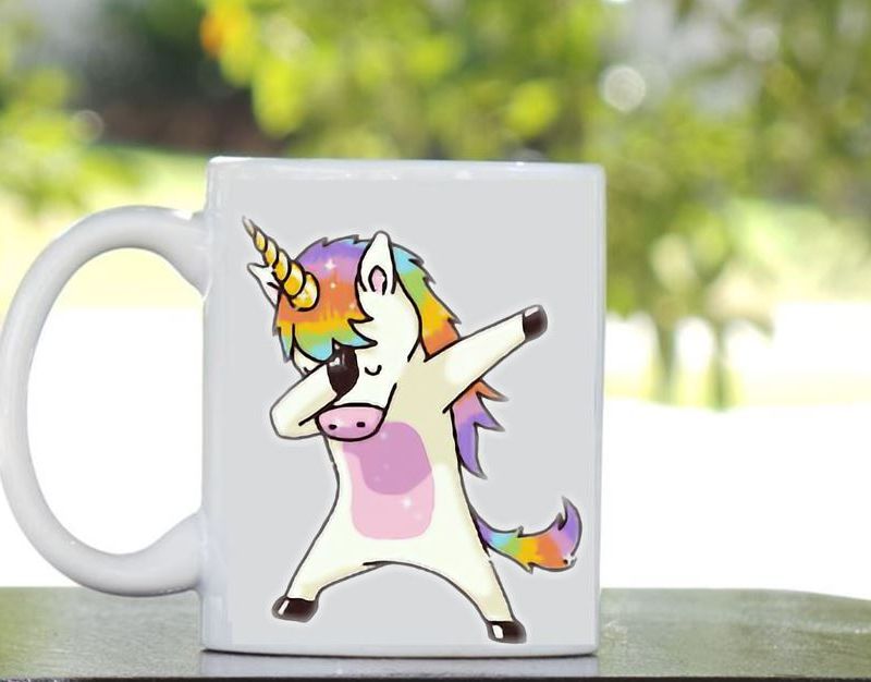 Dabbing Unicorn Mug