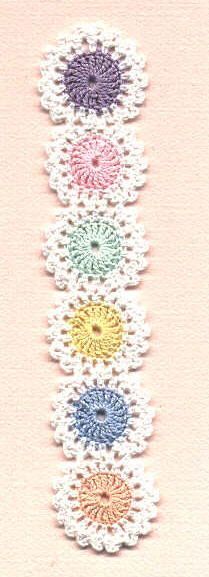 Crochet personlised book mark