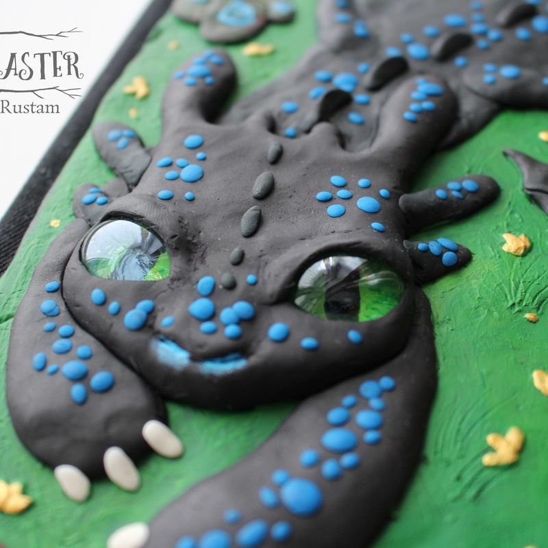 Night Fury handmade  notebook