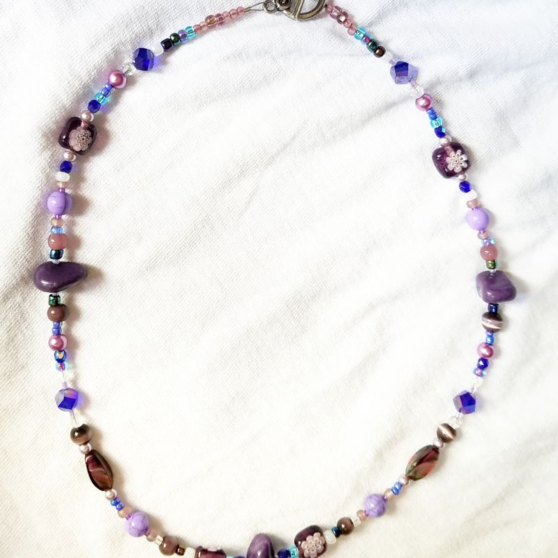 Purple Dreams Necklace N01