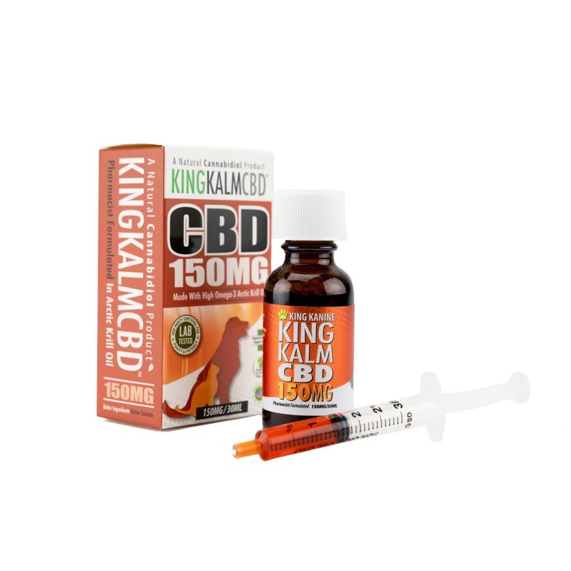 King Kalm 150 mg CBD for Dogs | Get a Free King Komb.
