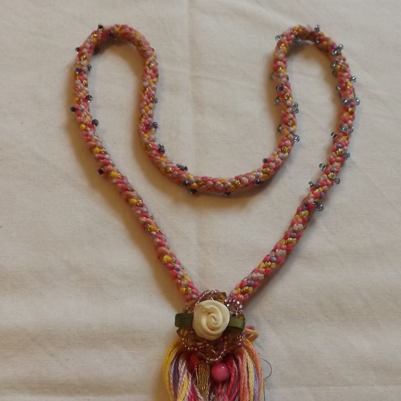 Beautiful Kumihimo necklace