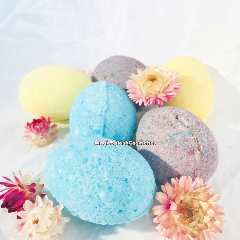 Egg Bath Bomb Set