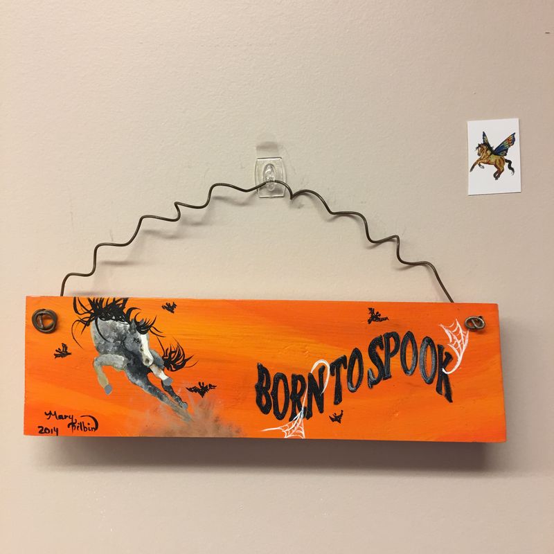 Born to Spook -Halloween Wall Art