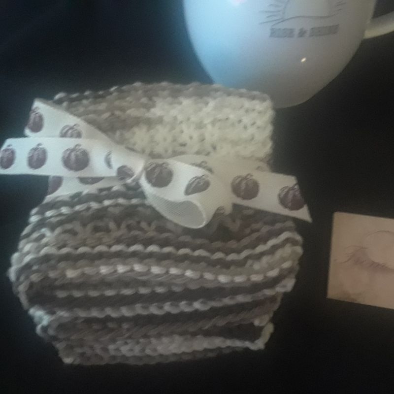Brown Tones Dishcloth/Facecloth