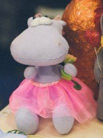 A toy hippo "Tilda"